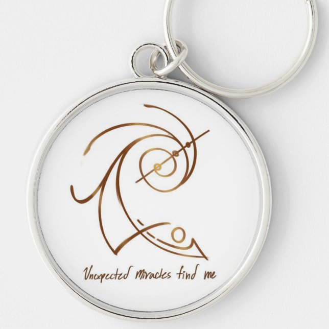 Miracle Affirmation Keychain (Front)