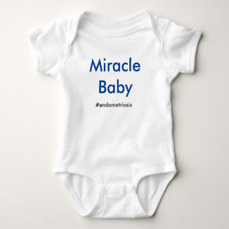 Miracle Baby body suit, endometriosis. Baby Bodysuit