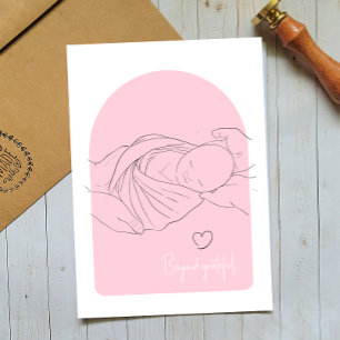 Miracle Baby IVF Fertility Doctor Thank You Card 