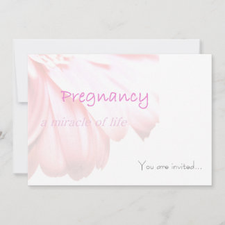Miracle Baby Shower Invitation Card