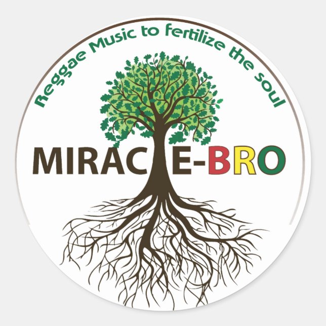 MIracle-Bro Roots Sticker Sheet (Front)