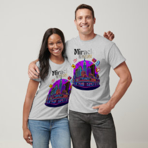 Miracle in Paradise Vegas Neon Graphic T-Shirt