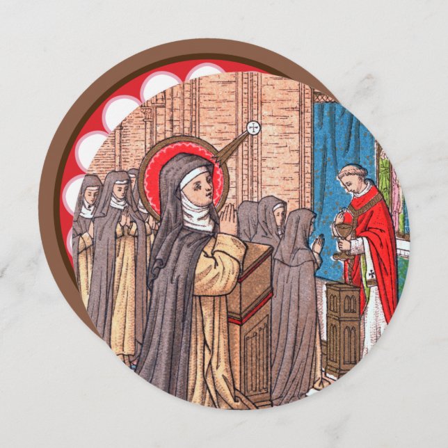 Miracle of Bl. Imelda Lambertini (VVP 010) Card (Front/Back)