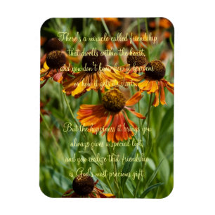 Miracle Of Friendship Poem Plaque Magnet