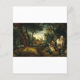 Miracle of Saint Hubert by Peter Paul Rubens 