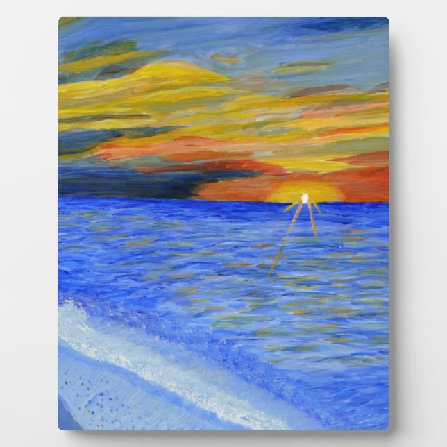 Miracle of Sunset Plaque (Front)