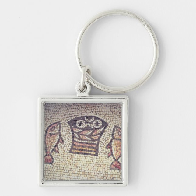 Miracle of the Bread and the Fishes Key Ring (Front)