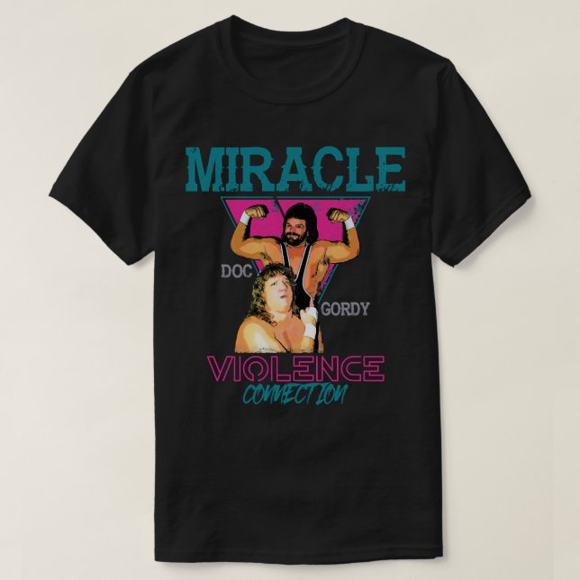 Miracle Violence Connection Essential T Shirt (Design Front)