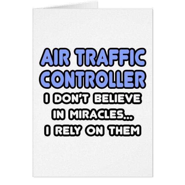 Miracles and Air Traffic Controllers (Front)