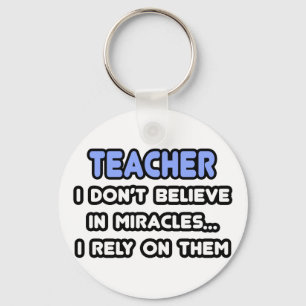 Miracles and Teachers Key Ring