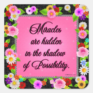 Miracles are hidden stickers