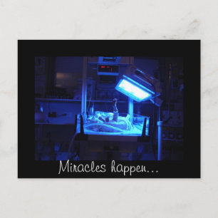 Miracles happen... postcard
