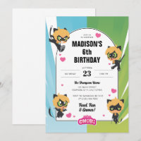 Miraculous Cat Noir Chibi Birthday
