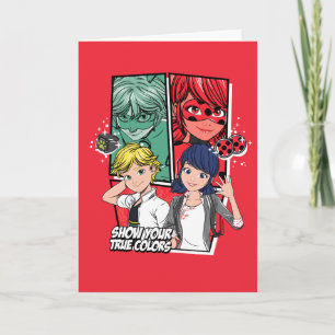 Miraculous Comic Marinette & Adrien True Colours Card