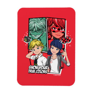 Miraculous Comic Marinette & Adrien True Colours Magnet