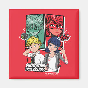 Miraculous Comic Marinette & Adrien True Colours Magnet