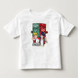 Miraculous Comic Marinette & Adrien True Colours Toddler T-Shirt