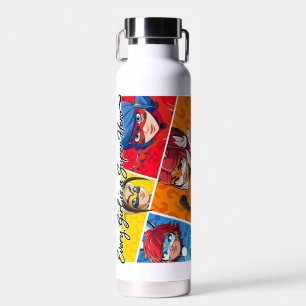 Miraculous Every Girl is a Super Hero Water Bottle