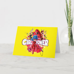 Miraculous Girl Power Card