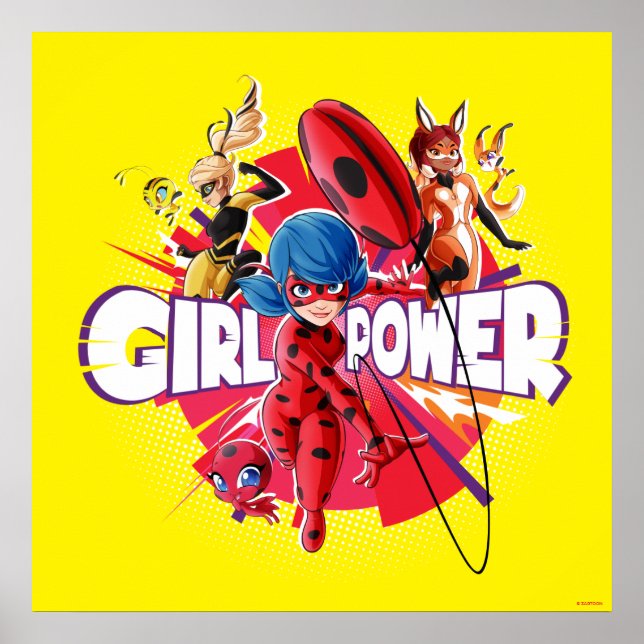 Miraculous Girl Power Poster (Front)
