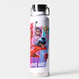 Miraculous Girls   Every Girl is a Super Hero Water Bottle