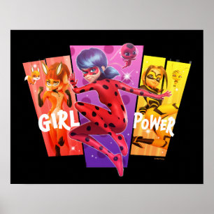Miraculous Girls   Girl Power Poster
