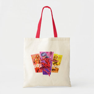 Miraculous Girls   Girl Power Tote Bag