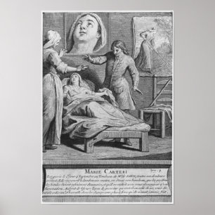 Miraculous healing of a blind woman poster