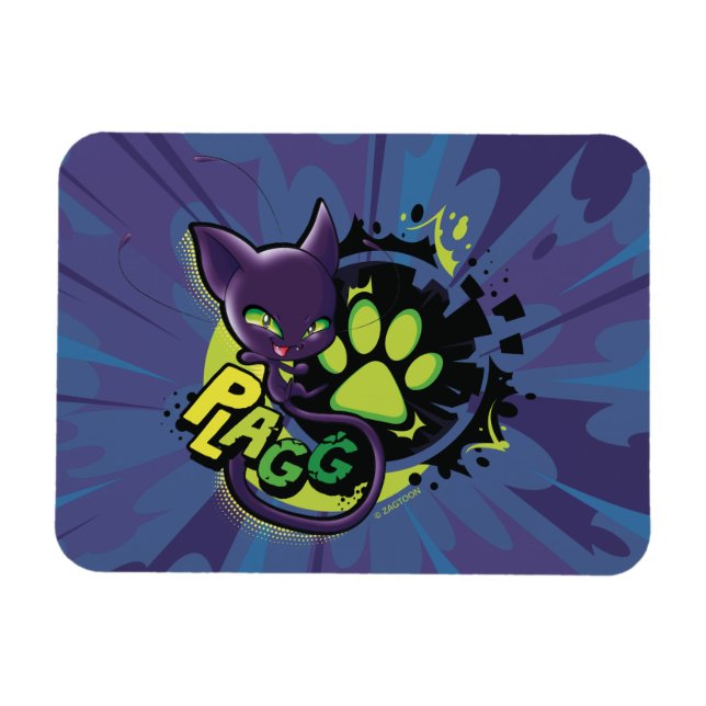 Miraculous Kwami Plagg Magnet (Horizontal)