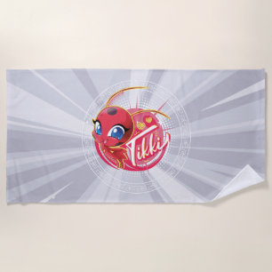 Miraculous Kwami Tikki Beach Towel