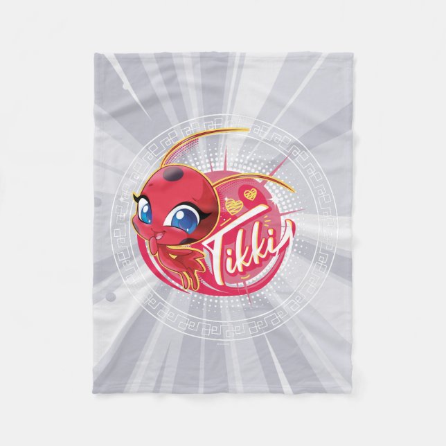 Miraculous Kwami Tikki Fleece Blanket (Front)