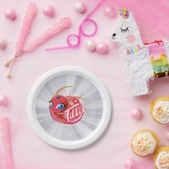 Miraculous Kwami Tikki Paper Plate (Party)