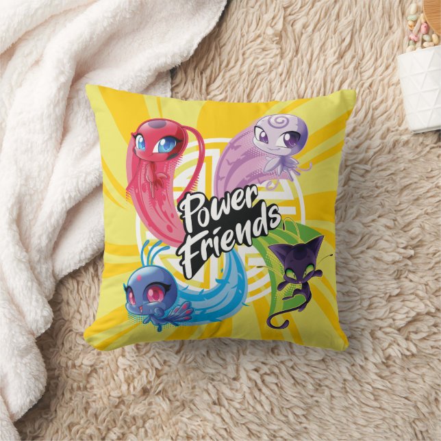 Miraculous Kwamis Power Friends Cushion (Blanket)