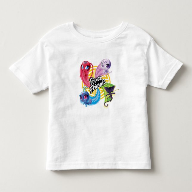 Miraculous Kwamis Power Friends Toddler T-Shirt (Front)