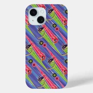 Miraculous Kwamis Tikki & Plagg Pattern iPhone 15 Case