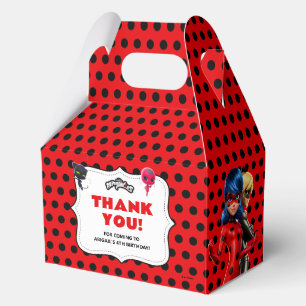 Miraculous Ladybug & Cat Noir Birthday Favour Box