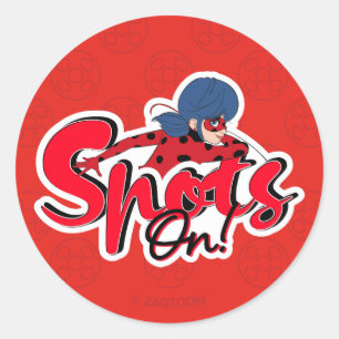 Miraculous Ladybug   Spots On Classic Round Sticker