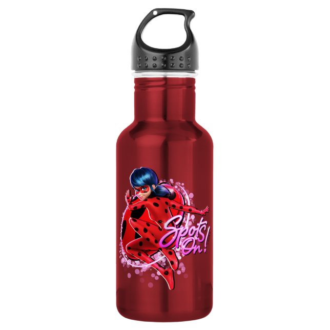 Miraculous Ladybug | Spots On Graphic 532 Ml Water Bottle (Front)