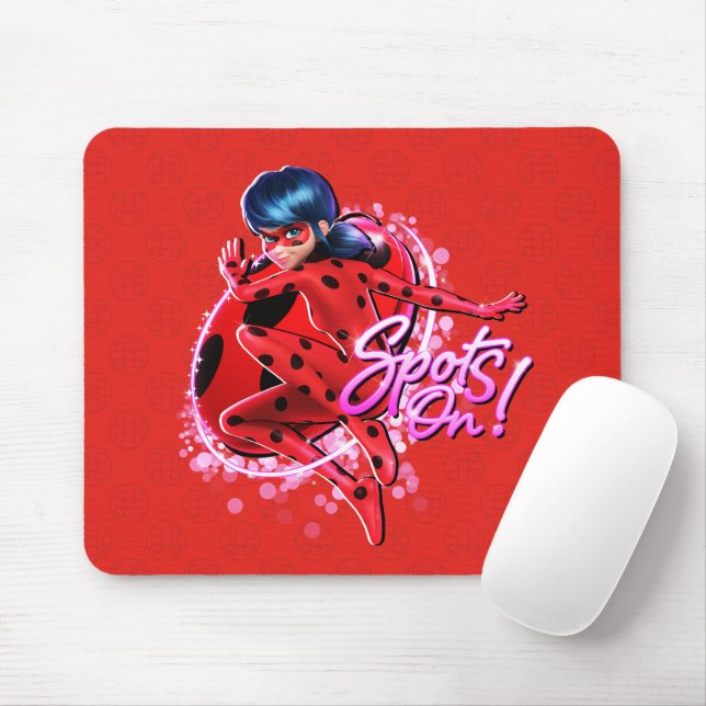 Miraculous Ladybug | Spots On Graphic Mouse Pad (With Mouse)