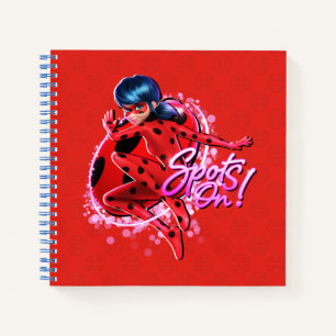 Miraculous Ladybug   Spots On Graphic Notebook