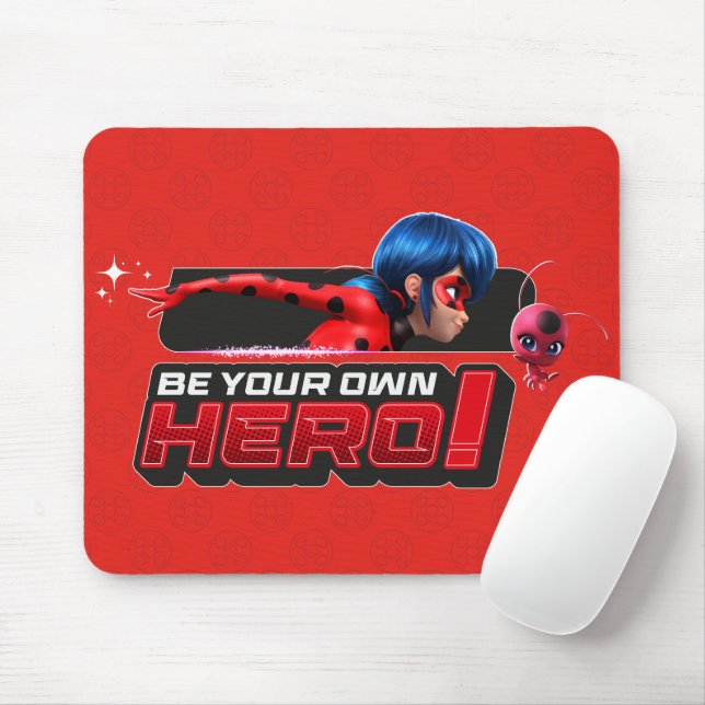 Miraculous Ladybug & Tikki | Be Your Own Hero! Mouse Pad (With Mouse)