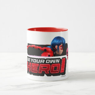 Miraculous Ladybug & Tikki   Be Your Own Hero! Mug