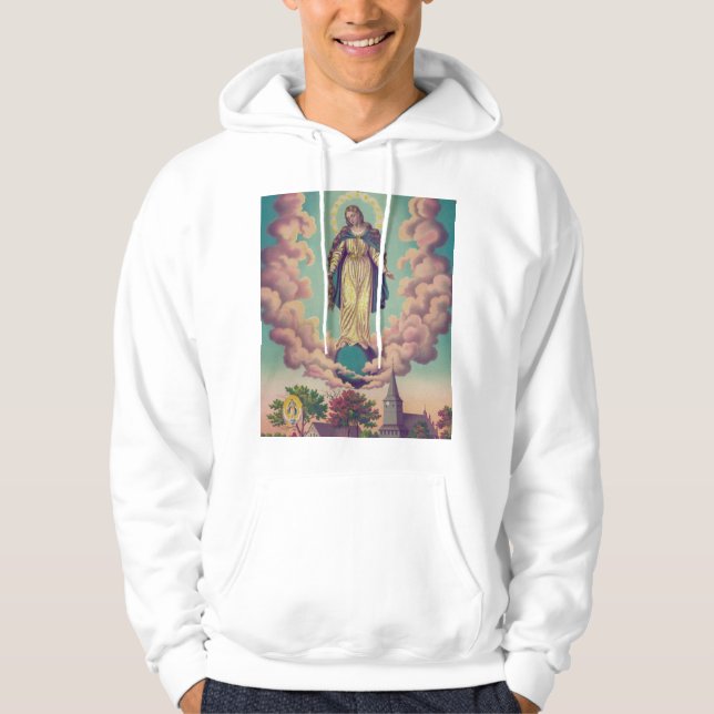 Miraculous Manifestations of the Virgin Mary 1879 Hoodie (Front)