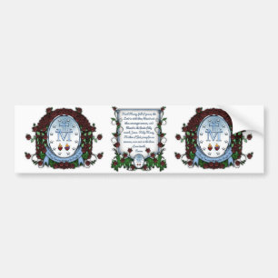 Miraculous Medal 2 Bumper Sticker