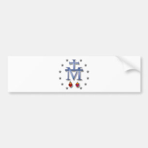 Miraculous Medal Bumper Sticker