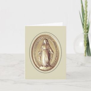 Miraculous Medal Card