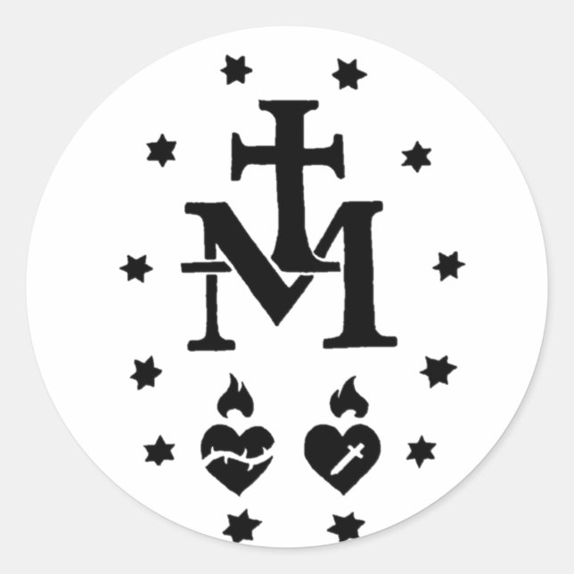 Miraculous Medal Sticker (Front)