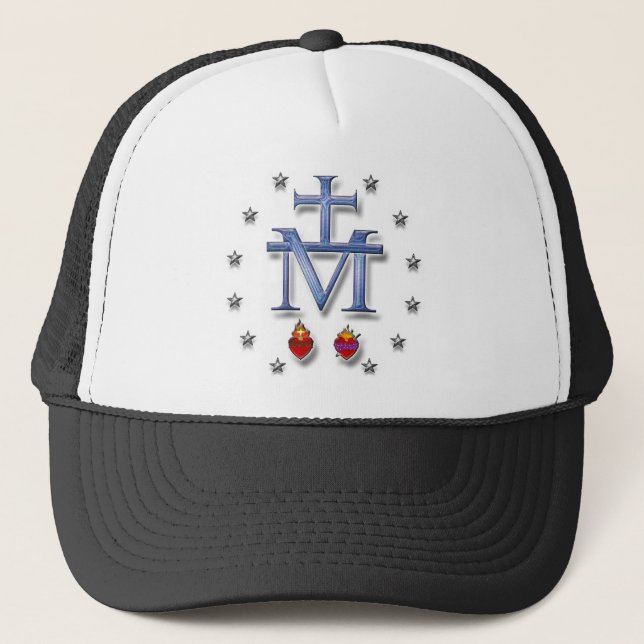 Miraculous Medal Trucker Hat (Front)