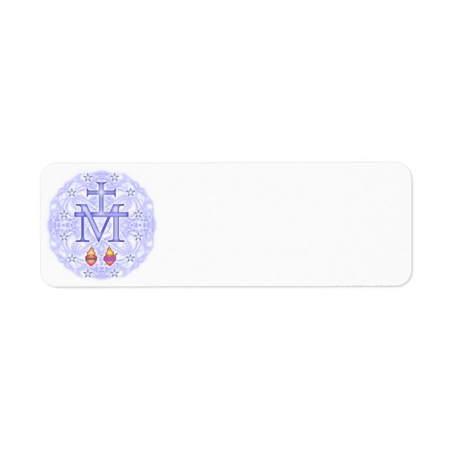 Miraculous Medallion Return Address Label (Front)