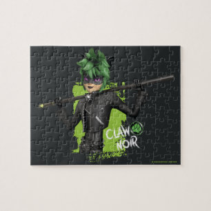 Miraculous Re-verse Claw Noir Character Graphic Jigsaw Puzzle